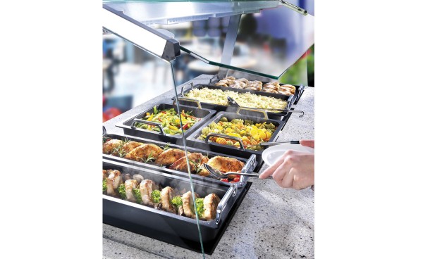 Scholl Induktions Warmhalteplatten GN HOLD-LINE mit Rahmen