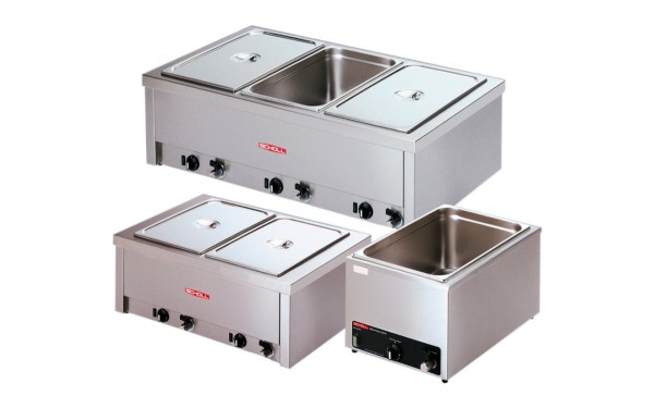 Scholl Tisch-Bain-marie durchgehend nass beheizt