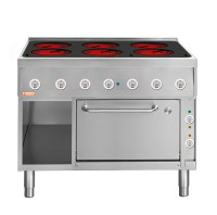 Vorschau: LOCHER 227313 Elektroherd, 6 Kochstellen á 3 kW mit elektronischer Topferkennung Vorschau: LOCHER 227313 Elektroherd, 6 Kochstellen á 3 kW mit elektronischer Topferkennung