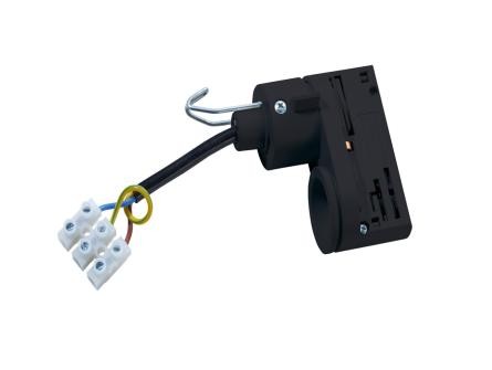 Scholl Adapter für Stromschiene Schwarz