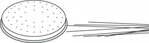 Pasta-Scheibe Ø 57 mm Capelli d'Angelo - für MPF 2,5 und MPF 4