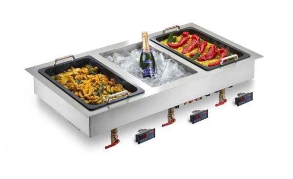 Scholl Multifunktionswanne für Zentralkühlung getrennt regelbar